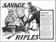 Savage Rifle Indian Logo - Savage Arms
