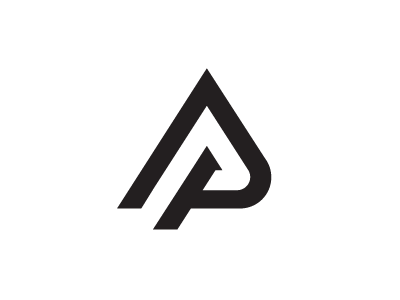 AP Logo - AP Modern Monogram. logoa + brand. Logo design, Monogram logo, Logos