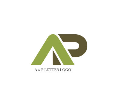 AP Logo - Vector a p letter logo design download. Vector Logos Free Download
