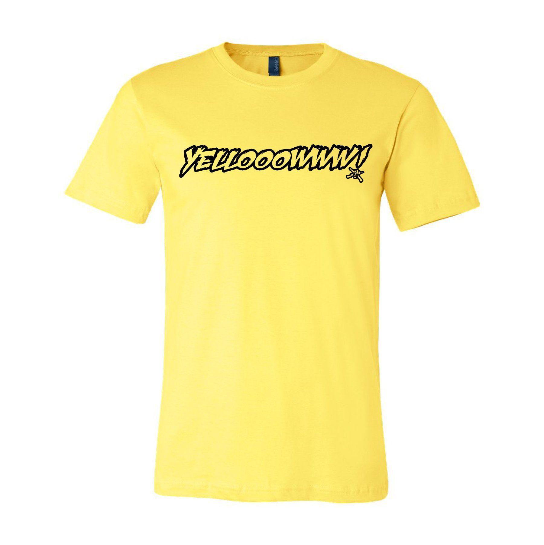 Yellow Outlaw Logo - Yellow on Yellow T-Shirt – Outlaw Merch
