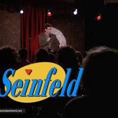Blue Yellow Oval Logo - Every Seinfeld Logo Ever - OMG!