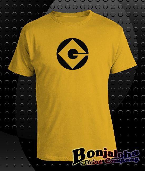 Yellow Outlaw Logo - Despicable Me - Gru Logo (T-Shirt) - Outlaw Custom Designs, LLC