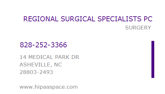 Regional Surgical Specialists Logo - 1235147596 NPI Number | REGIONAL SURGICAL SPECIALISTS PC | ASHEVILLE ...