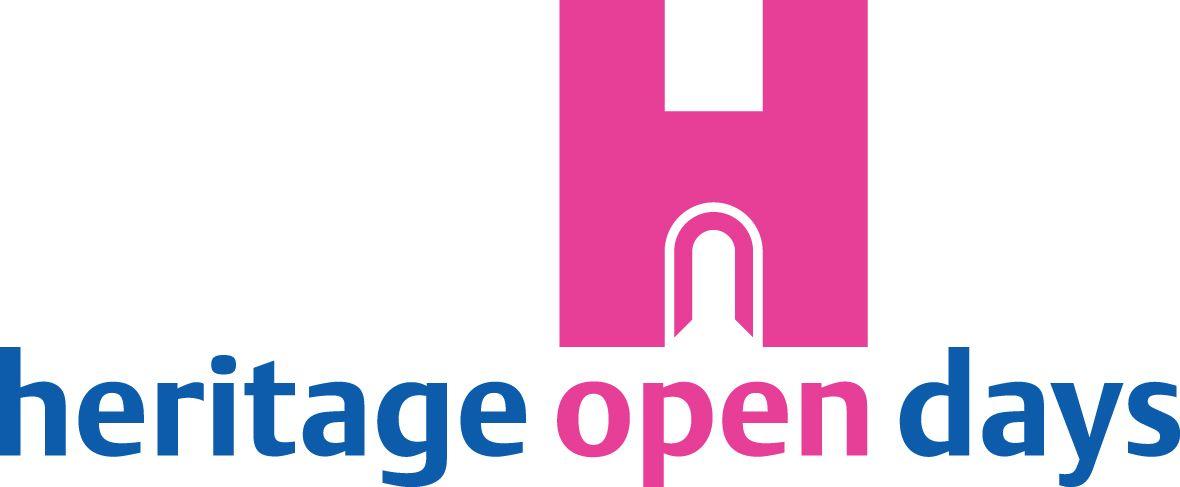 Pink MB Logo - Primary logo. Heritage Open Days