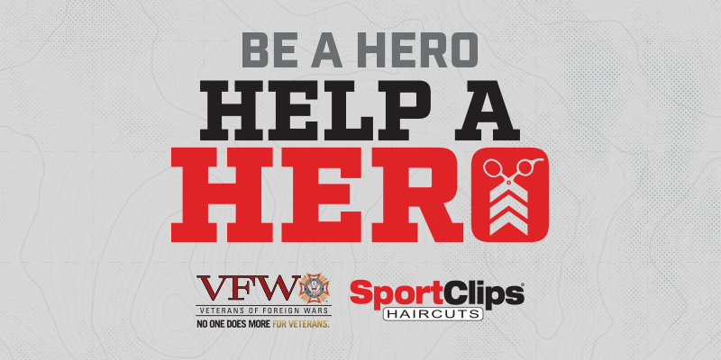 Sport Clips Logo - Our Help a Hero Campaign Supports Veterans | Sport Clips 2018