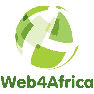 Green Web Logo - Web Hosting Company in Ghana is Web4Africa