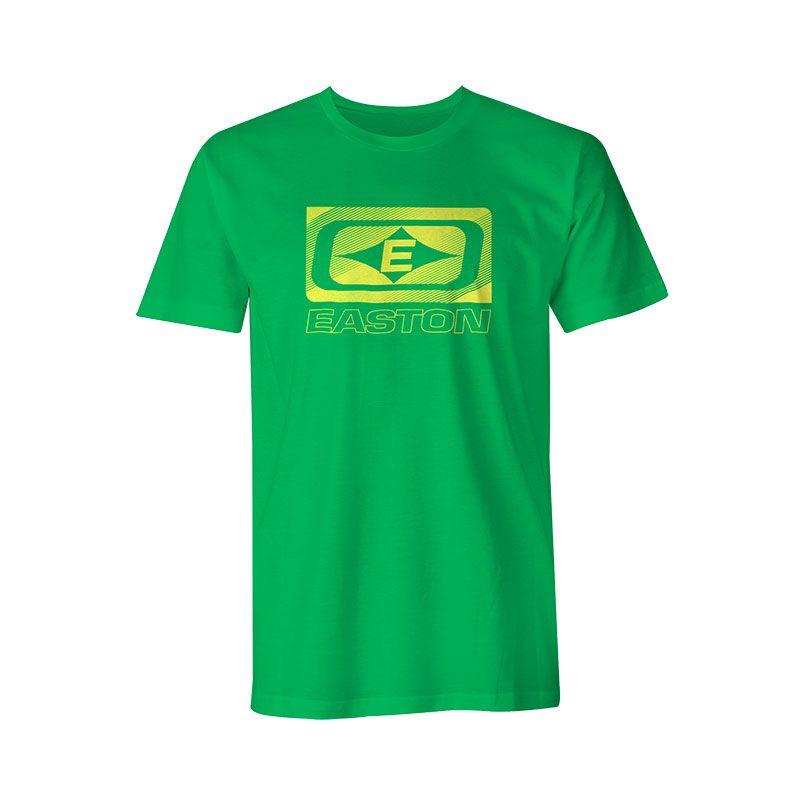 Easton E Logo - Diamond E Logo Green Short Sleeve Easton Shirt