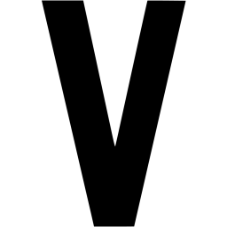 Black Letter V Logo Logodix