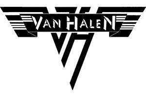 Van Halen Logo - Black Logo Rub On Decal: Van Halen Store