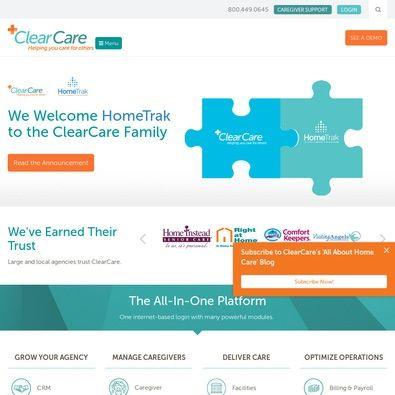 Clear Care Logo - HomeTrak Reviews- Why 3.1 Stars? (Aug 2017)