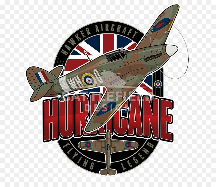Military Aircraft Logo - Hawker Hurricane T-shirt Hoodie Hawker Aircraft Supermarine Spitfire ...