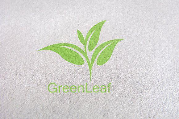 Tree Leaf Logo - tree, tea, leaf, green logo Template Logo Templates Creative Market