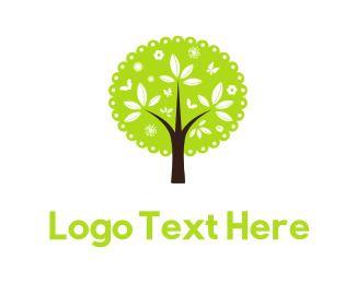 Green Cute Logo - Daycare Logo Design | Create Your Own Daycare Logo | BrandCrowd