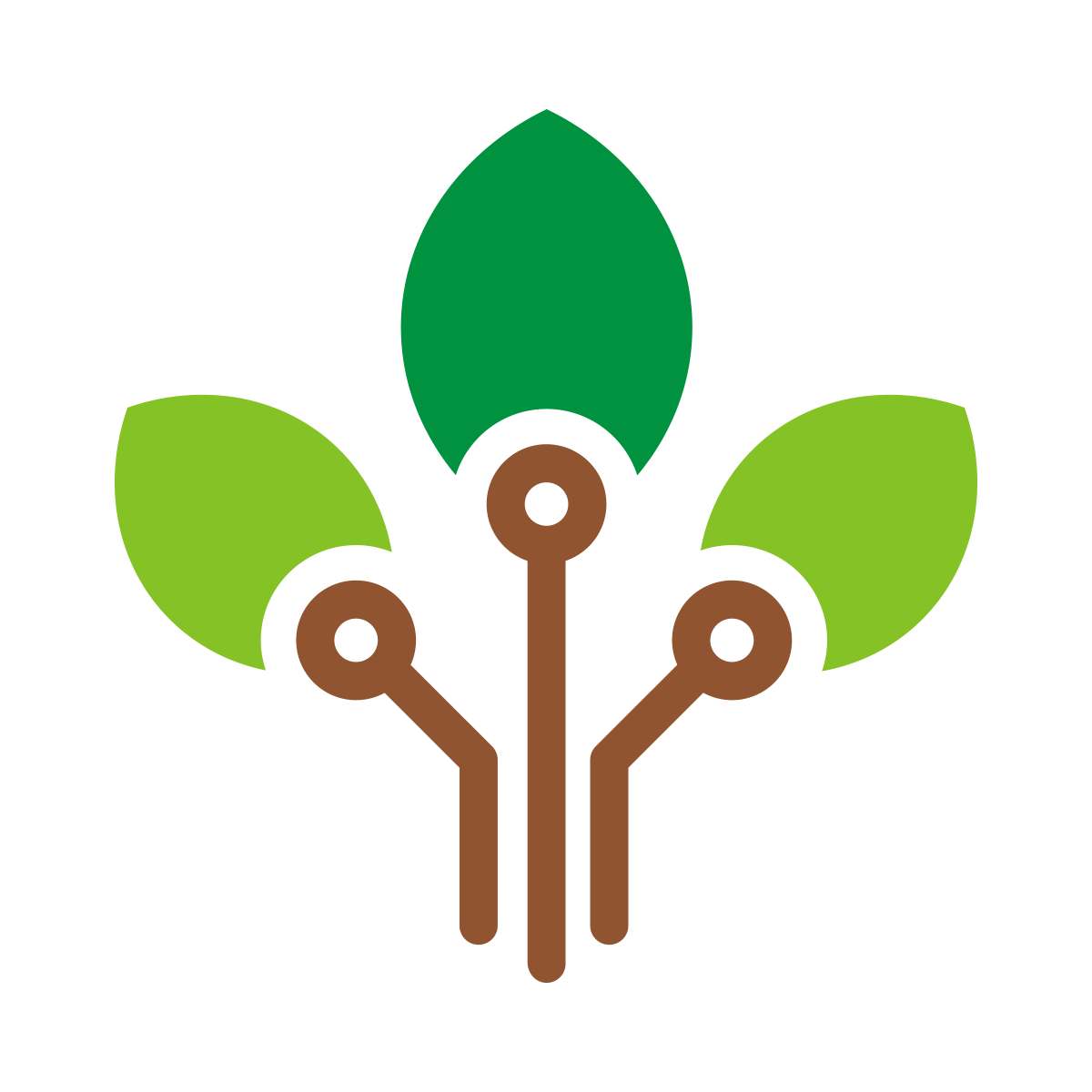 Tree Leaf Logo - treeleaf.ai. Bigger and Deeper