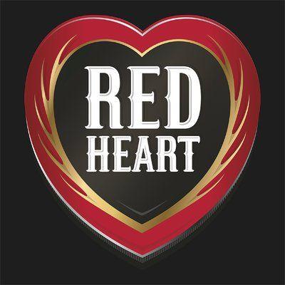 Gray and Red Heart Logo - Red Heart Rum (@RedHeartRumSA) | Twitter