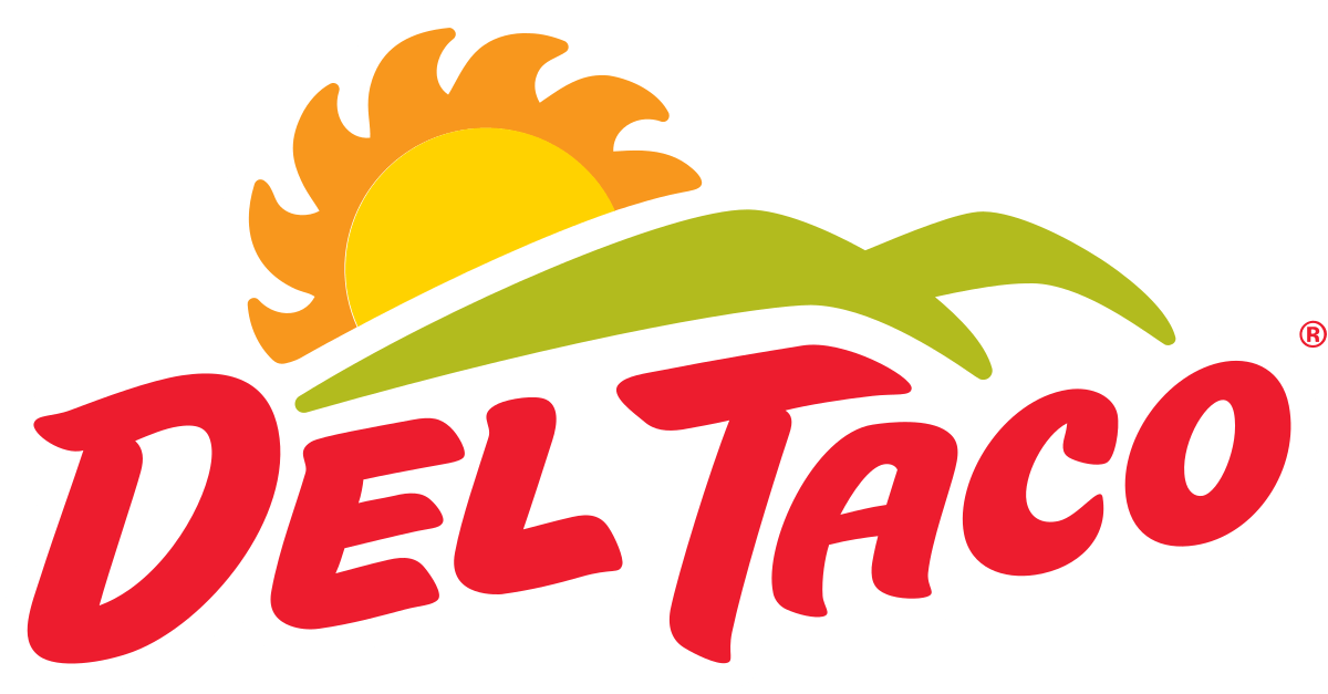 Mountain and Sun Restaurant Logo - Del Taco