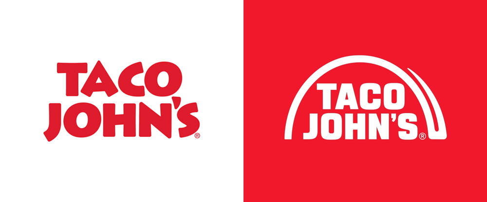 John Logo - Brand New: New Logo for Taco John's