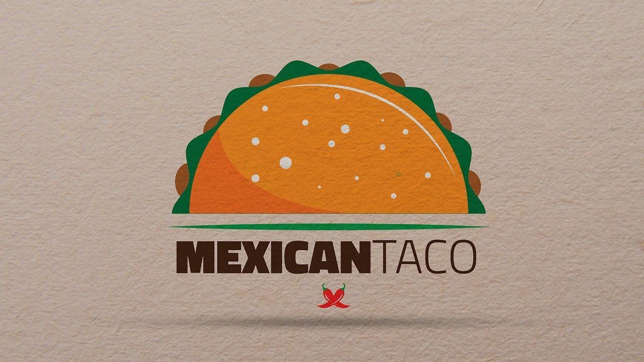 Taco Logo - Illustrator Tutorial | Logo Design Taco - YouTube