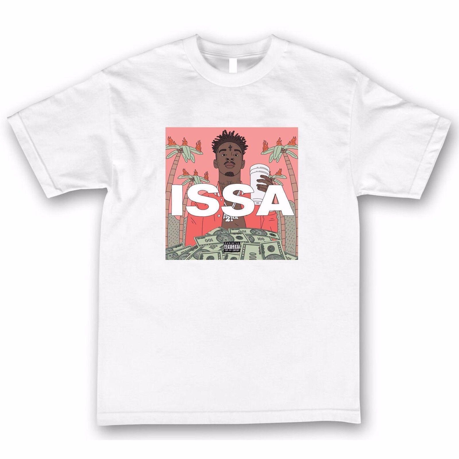 Issa 21 Savage Logo - 21 Savage Issa Album T Shirt Online with $12.99/Piece on ...