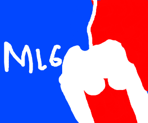 Major League Gaming Logo - major league gaming logo drawing by Black wolf - Drawception
