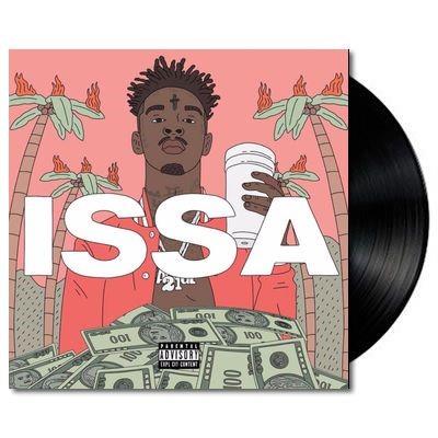 Issa 21 Savage Logo - Issa Album (Vinyl) 21 SAVAGE. JB Hi Fi