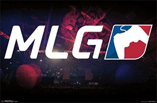 Major League Gaming Logo - Trends Intl Major League Gaming Logo Poster 24 Inch By 36 Inch
