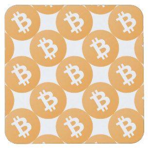 Orange and White Square Logo - Bitcoin Orange Logo Home Furnishings & Accessories | Zazzle.co.uk