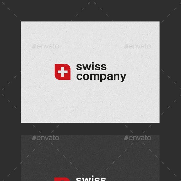 Swiss Company Logo - Swiss Company Logo Template from GraphicRiver