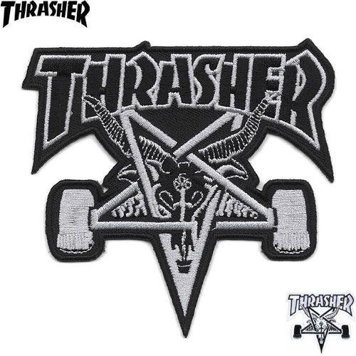 Thrasher Skateboard Logo - Skateboard Shop Sunabe: Skateboard patches-emblem THRASHER Thrasher ...