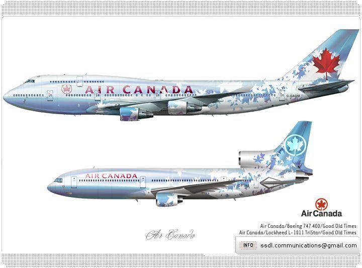 Old Boeing Logo - Air Canada Livery concept by SuperstarDeLuxe | Virtual Flying ...
