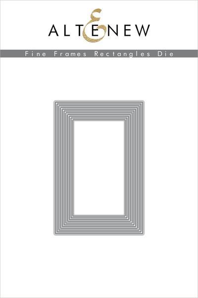 Rectangle S Logo - Fine Frames Rectangles Die – Bumbleberry Papercrafts
