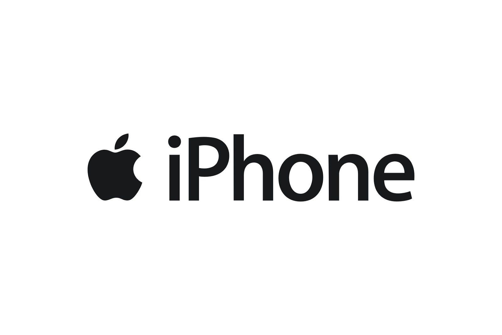 Apple Word Logo - Logo-Apple-iPhone – Dolphin Radio