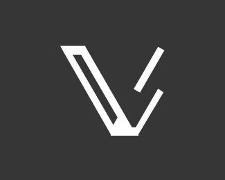Black Letter V Logo - VS Logo on Behance