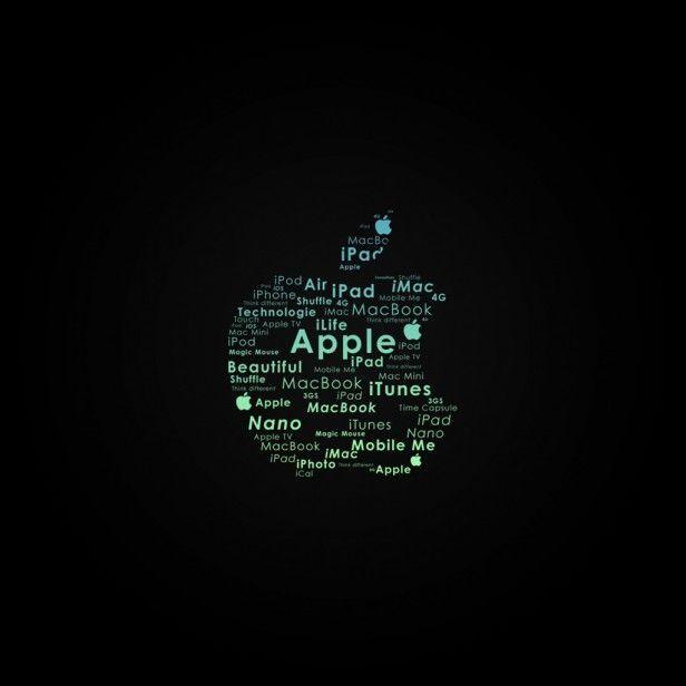 Apple Word Logo - Apple Logo Words - iPad Wallpaper | Apple | Apple logo, Apple ...