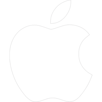 Transparent Apple Logo - White Apple Logo Transparent Background[1]