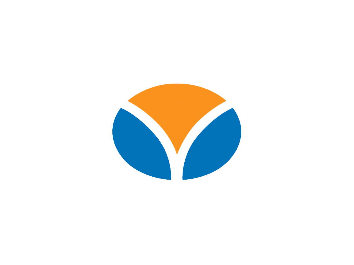 Orange and Blue Oval Logo - Oval logo | Logok