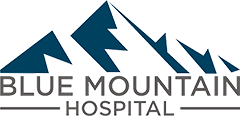 Blue Hospital Logo - Blue Mountain Hospital. San Juan County Medical Services