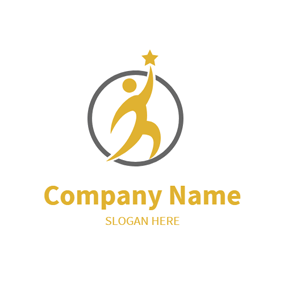 Orange Circle Logo - Free Business & Consulting Logo Designs | DesignEvo Logo Maker