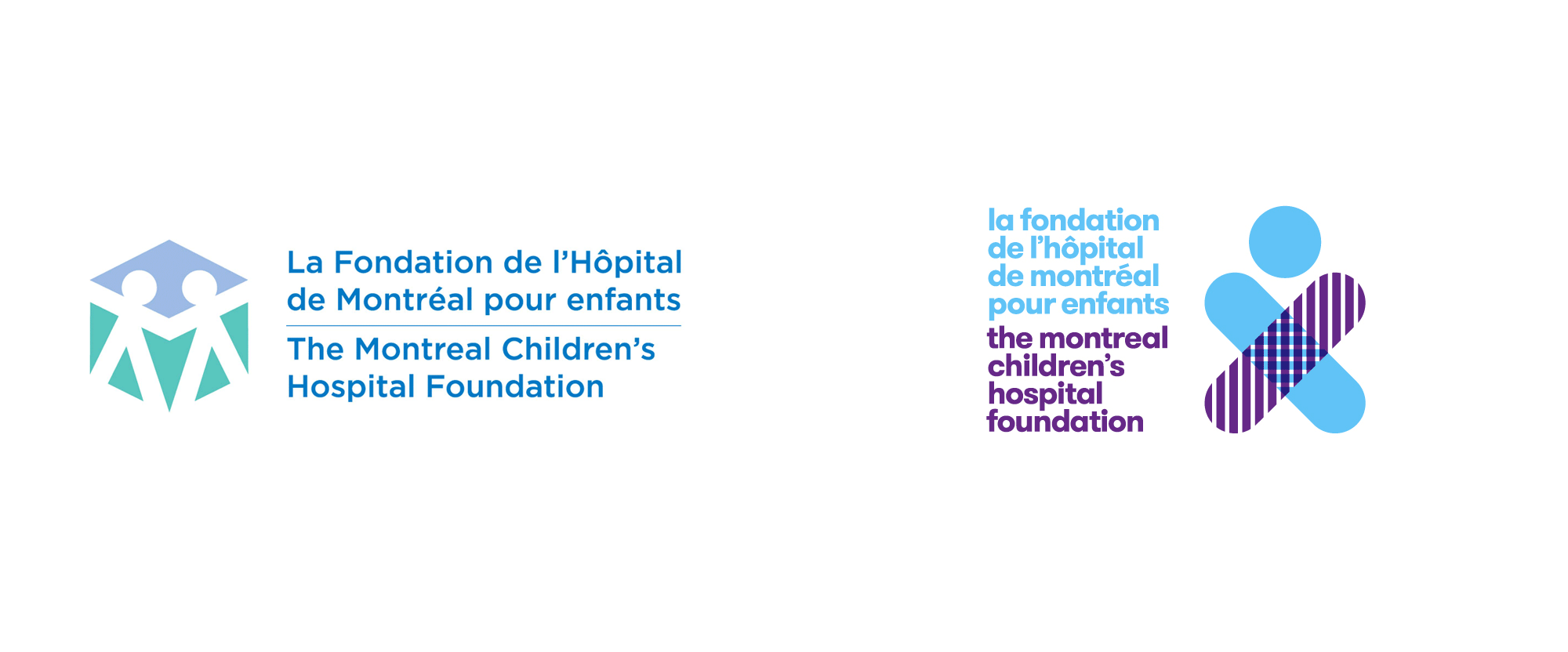 Blue Hospital Logo - Brand New: New Logo and Identity for Montreal Children's Hospital ...