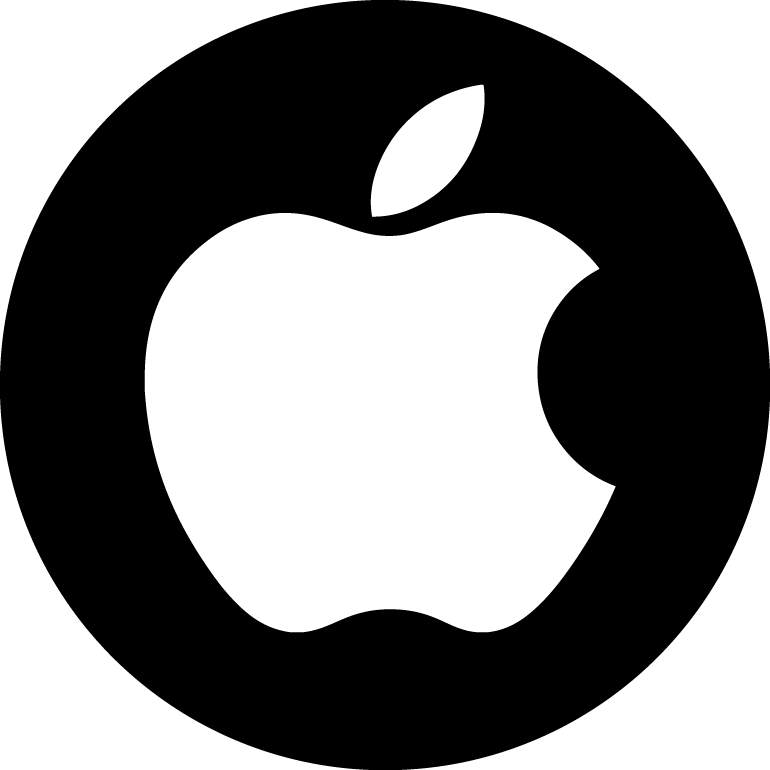 Transparent Apple Logo - Apple Logo Black Rounded PNG Image - PurePNG | Free transparent CC0 ...