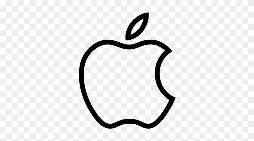 Transparent Apple Logo - Social Apple Outline Icon Logo Outline Png
