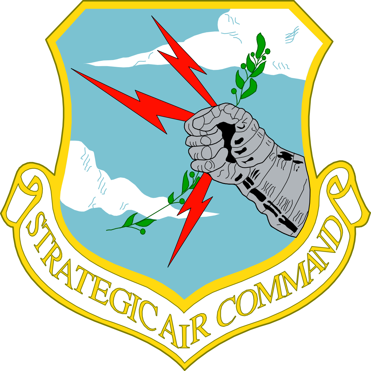 Supreme Commander in Korea Logo - Strategic Air Command