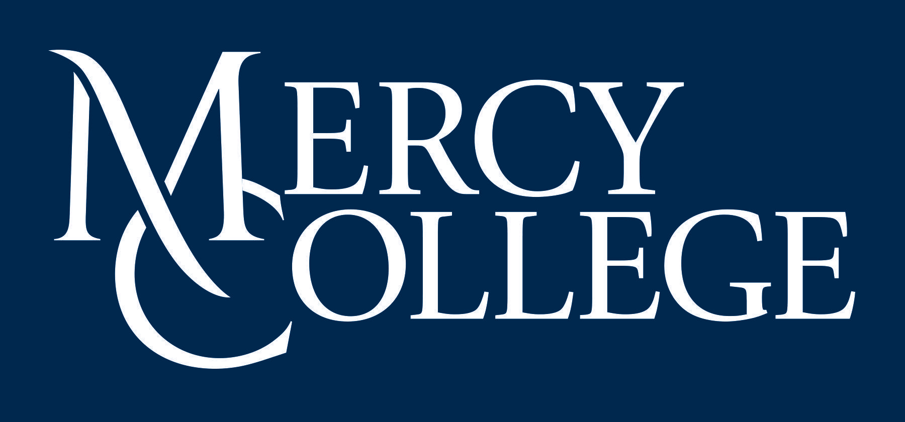 White and Blue College Logo - Logos and Seal | About Mercy