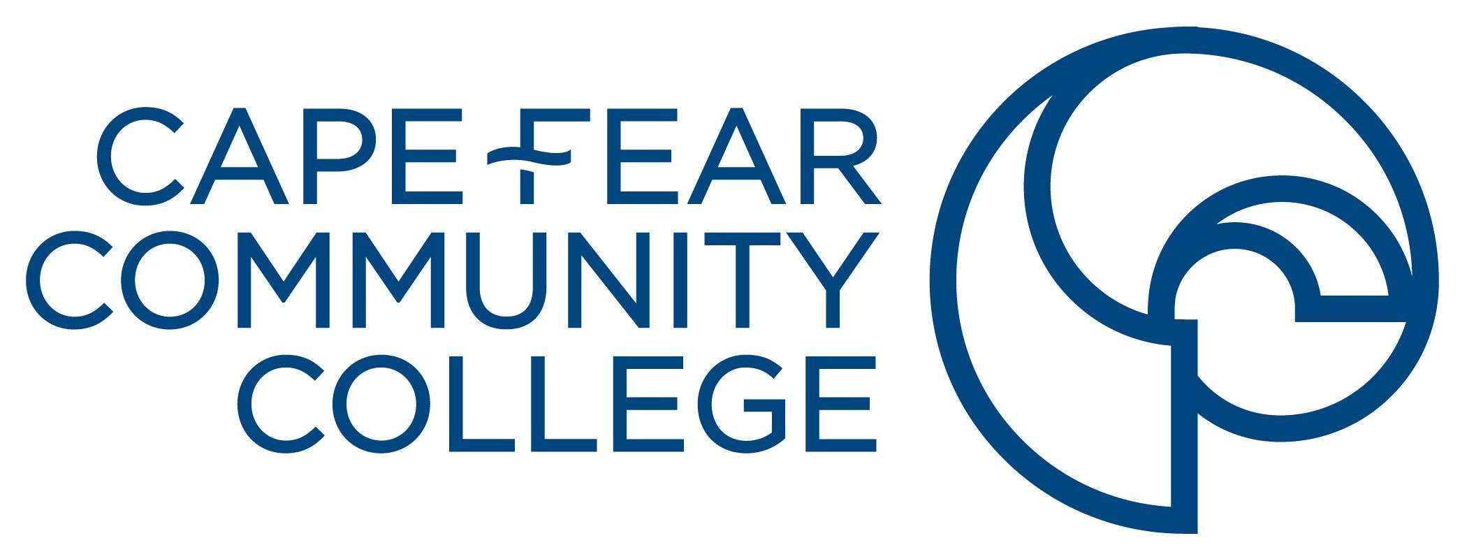 White and Blue College Logo - Official CFCC Logos and Graphics | Marketing and Public Relations