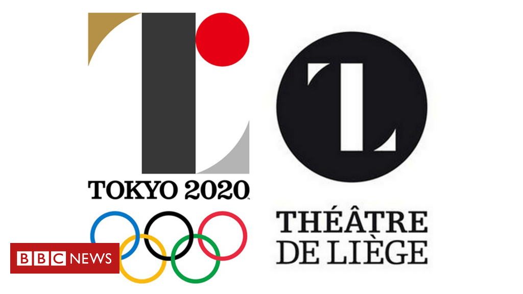 Olympic Circle Logo - Japan unveils Tokyo 2020 Olympic logos - BBC News