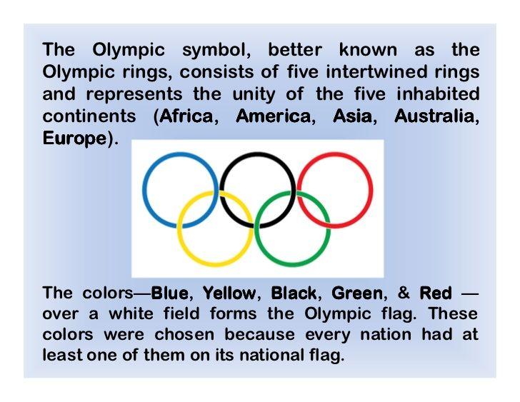 Olympic Circle Logo - The Olympic symbol, better known