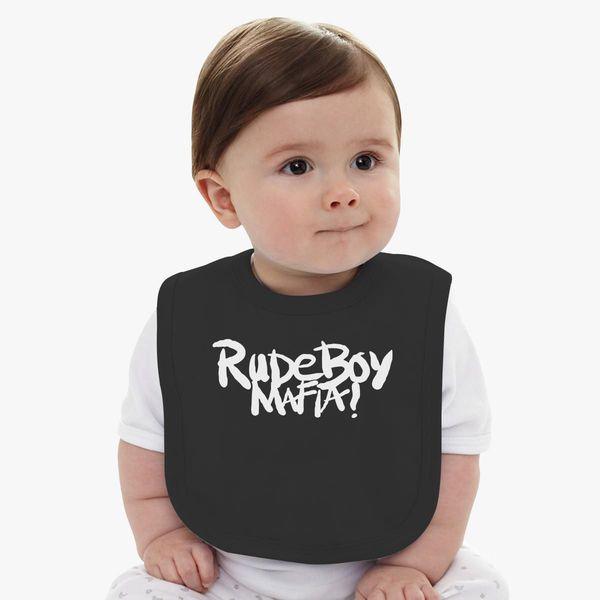 Rude Boy Clothing Logo - rude boy mafia logo Baby Bib | Customon.com
