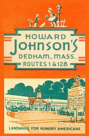 Howard Johnson Logo - Dedham