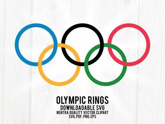 Olympic Circle Logo - 80% Off Sale Olympic Rings SVG 5 Ring Logo Symbol PNG pdf dxf | Etsy