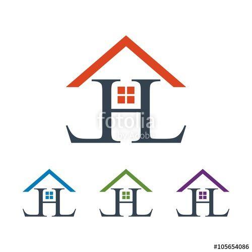 Home L Logo - Design Logo of Houses, Letter H Home, Letter L Home, Letter LHL Home ...